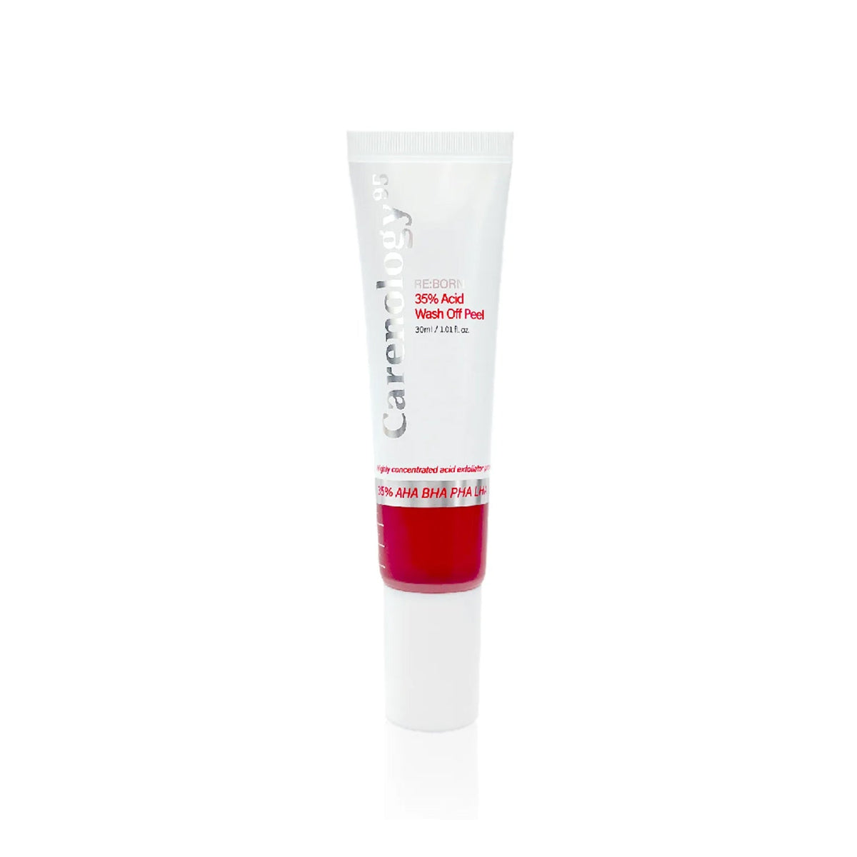 Carenology95 Carenology95 RE:BORN 35% Acid Wash Off Peel 30ml - soothing - front bottle shot
