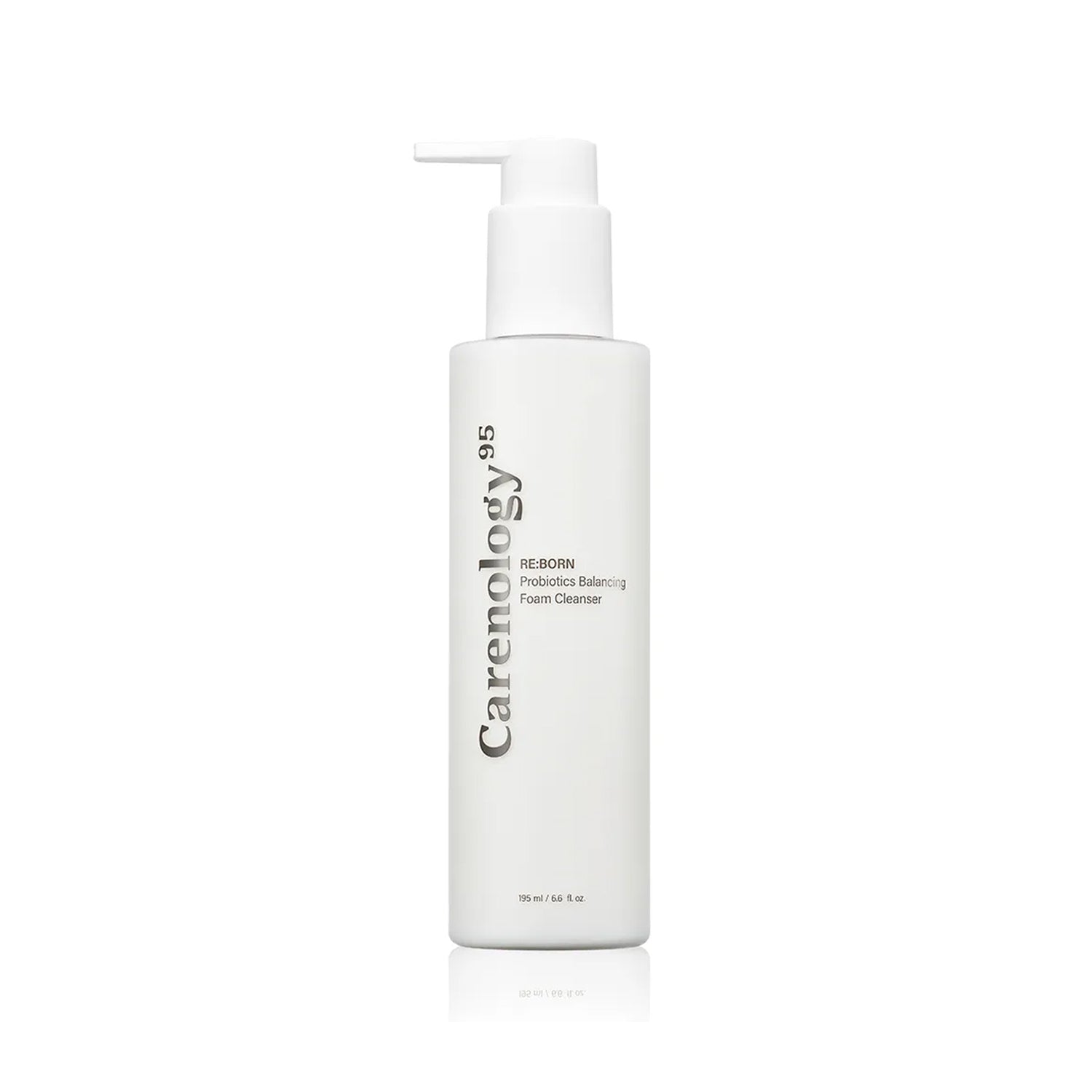 Carenology95 Carenology95 RE:BORN Probiotics Balancing Foam Cleanser 195ml - hydrating - front bottle shot