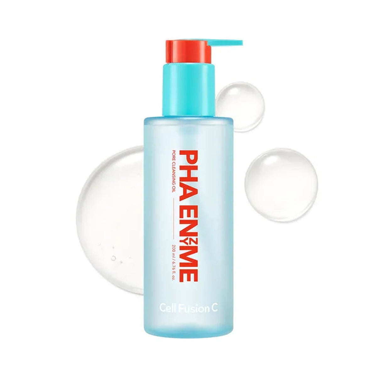 Cell Fusion C Cell Fusion C PHA Enzyme Pore Cleansing Oil 200ml - pore care - front bottle shot