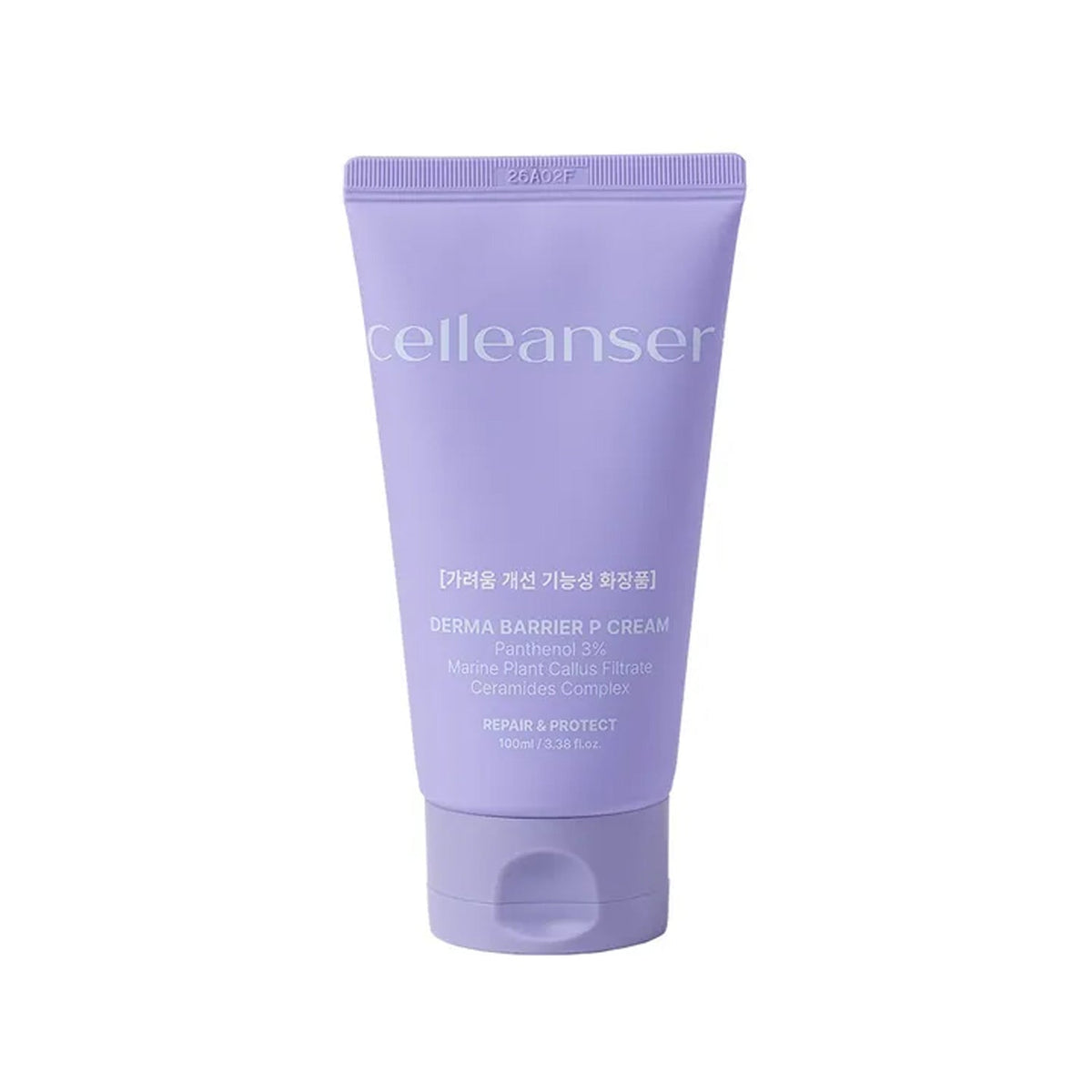 Celleanser Celleanser Derma Barrier P Cream 100ml - hydrating - front bottle shot