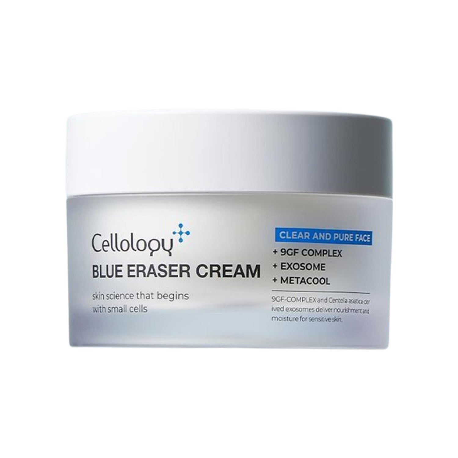 Cellology Cellology Blue Eraser Cream 50ml - soothing - front bottle shot