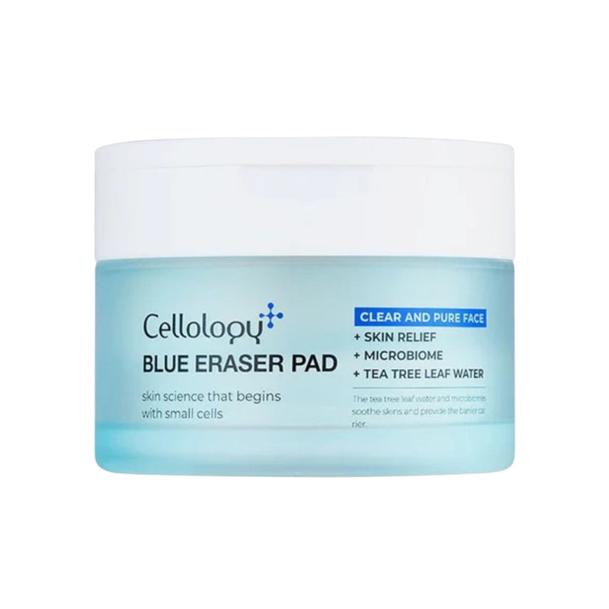 Cellology Cellology Blue Eraser Pads 70 Sheets - soothing - front bottle shot
