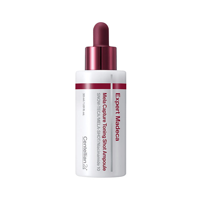 Centellian24 Centellian24 2026 Newest Madeca Mela Capture Toning Shot Ampoule 30ml*2ea - soothing - front bottle shot