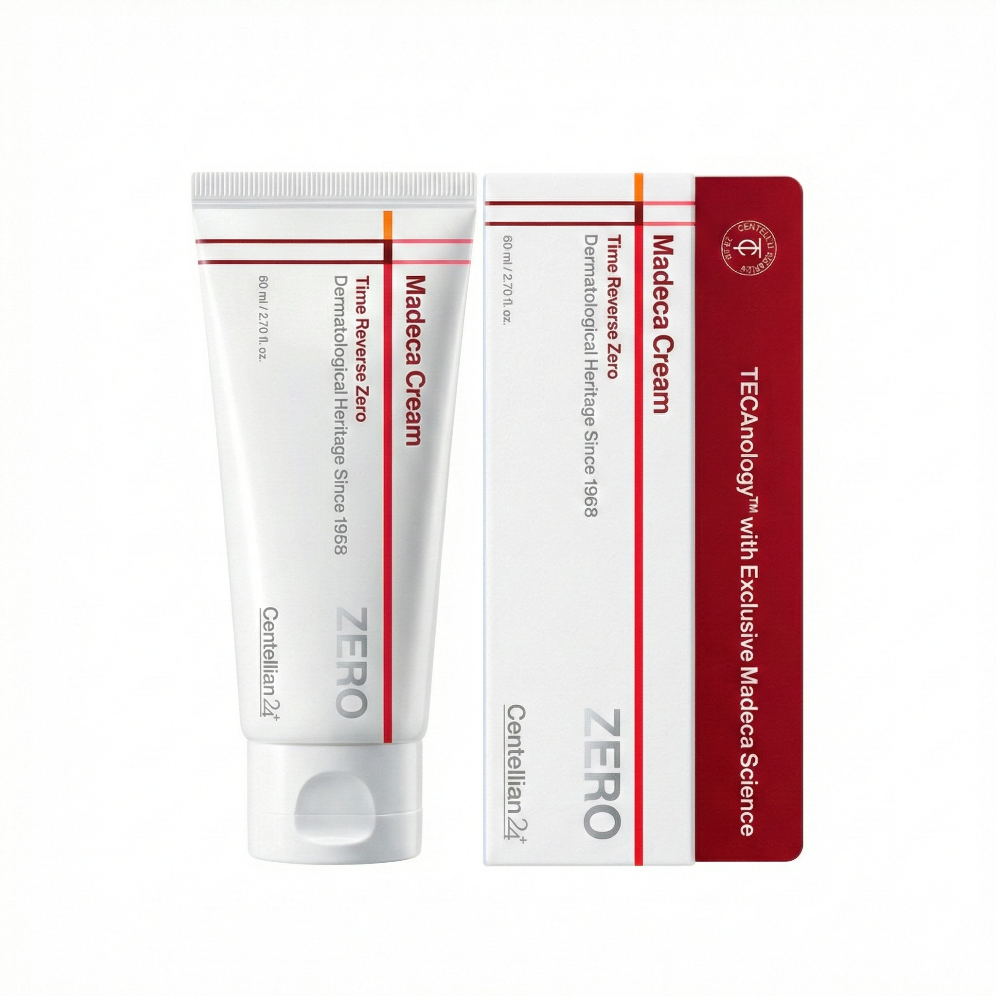 Centellian24 Centellian24 Madeca Cream Time Reverse Zero 80ml - soothing - front bottle shot