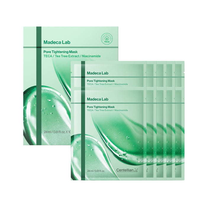 Centellian24 Centellian24 Madeca Lab Mask Pore Tightening 24ml 10ea - soothing - front bottle shot