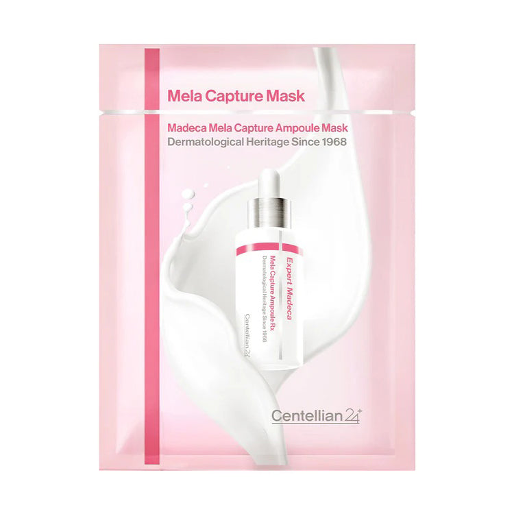 Centellian24 Centellian24 Madeca Mela Capture Ampoule Mask 25ml 3 Boxes*5sheets - soothing - front bottle shot