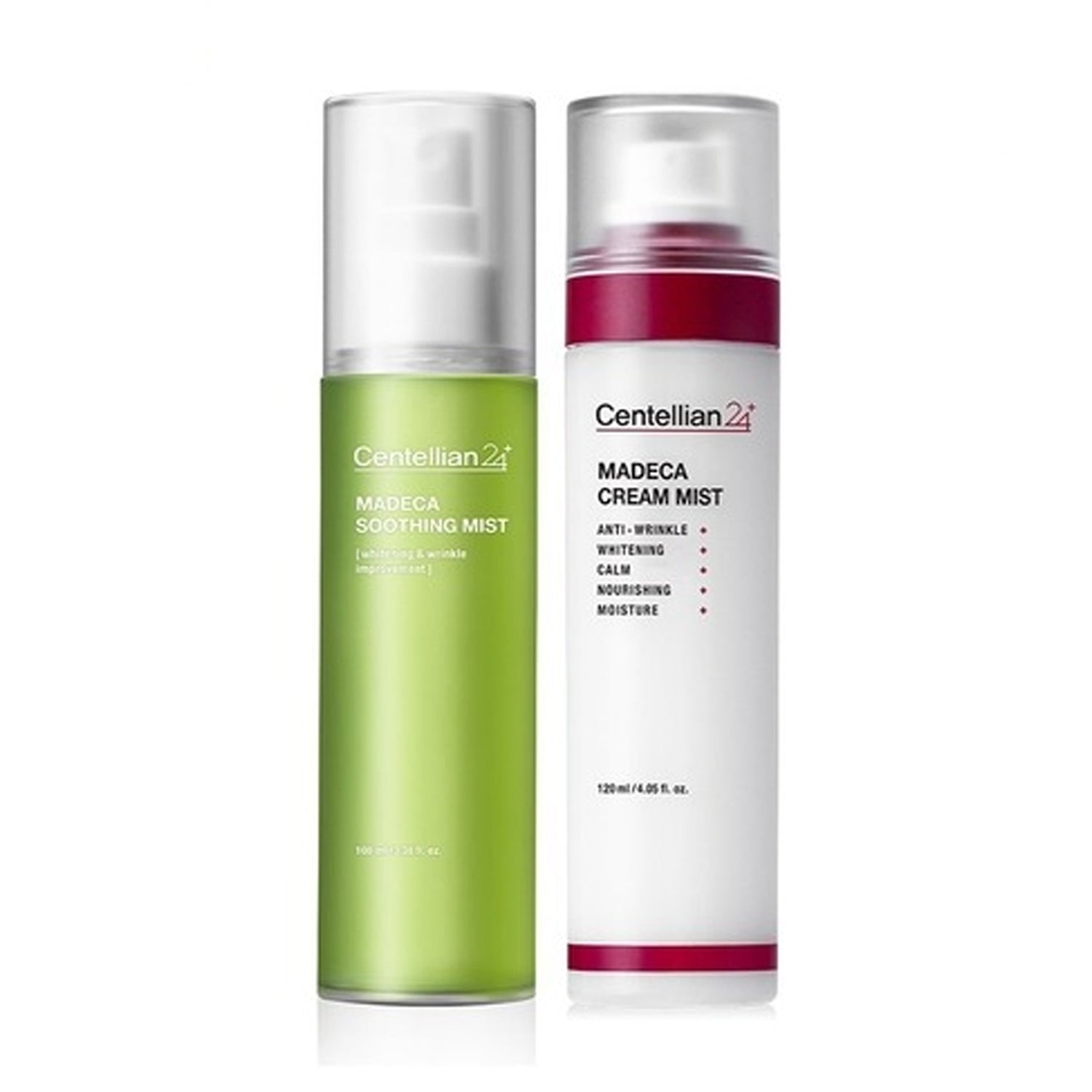 Centellian24 Centellian24 Madeca Soothing Mist 100ml + Cream Mist 120ml Set - hydrating - front bottle shot