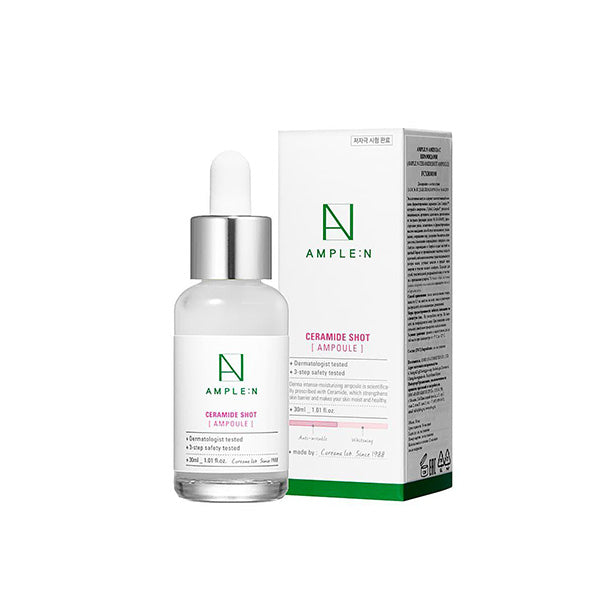 AMPLE:N AMPLE:N Ceramide Shot Ampoule 30ml - hydrating - front bottle shot