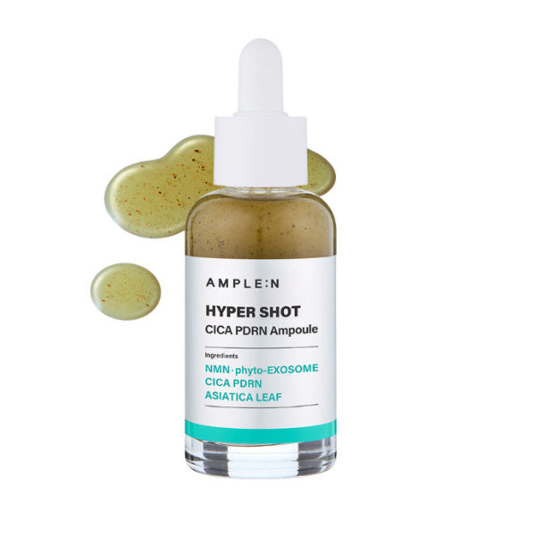 AMPLE:N AMPLE:N Hyper Shot Cica PDRN Ampoule 50ml - hydrating - front bottle shot