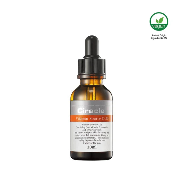 Ciracle Ciracle Vitamin Source C-20 30ml - brightening - front bottle shot