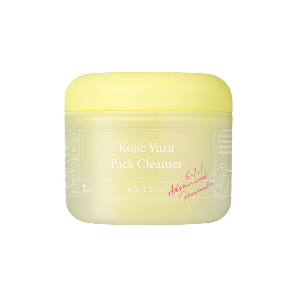 AXIS-Y AXIS-Y Kojic Yuzu Pack Cleanser 60g - hydrating - front bottle shot