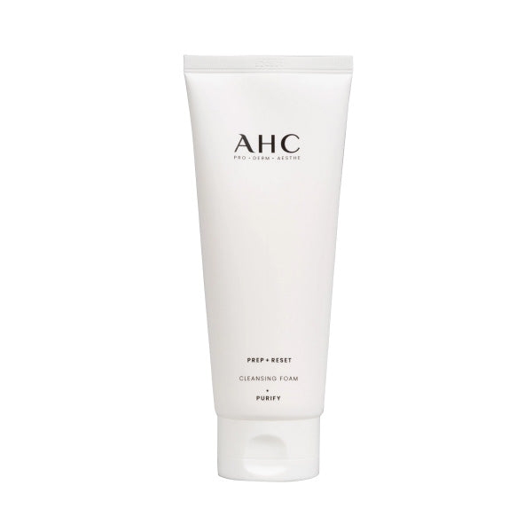 AHC AHC Prep Reset Cleansing Foam 150ml - hydrating - front bottle shot