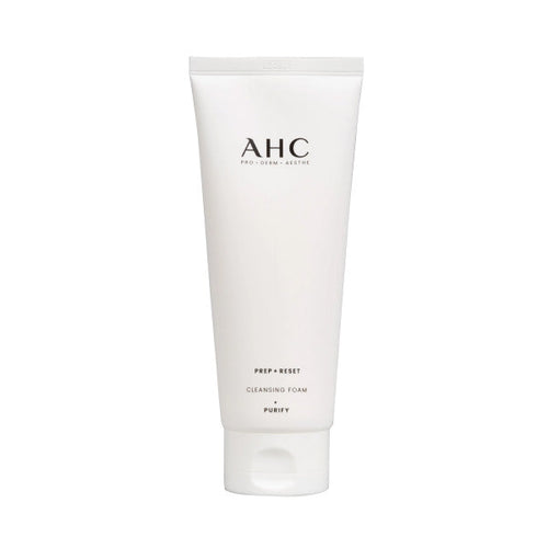 AHC AHC Prep Reset Cleansing Foam 150ml - hydrating - front bottle shot