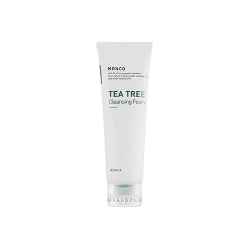 A'PIEU A'PIEU Nonco Tea Tree Cleansing Foam 130ml - pore care - front bottle shot
