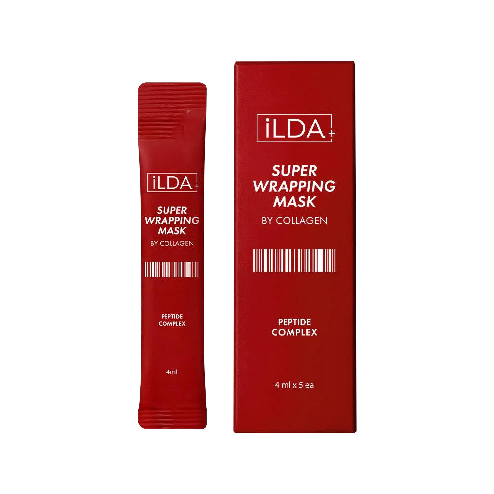 iLDA iLDA Collagen Peptide Wrapping Mask 4g x 5ea - hydrating - front bottle shot