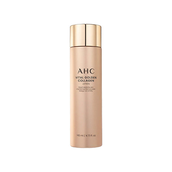 AHC AHC Vital Golden Collagen Lotion 140ml - hydrating - front bottle shot