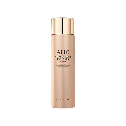 AHC AHC Vital Golden Collagen Lotion 140ml - hydrating - front bottle shot