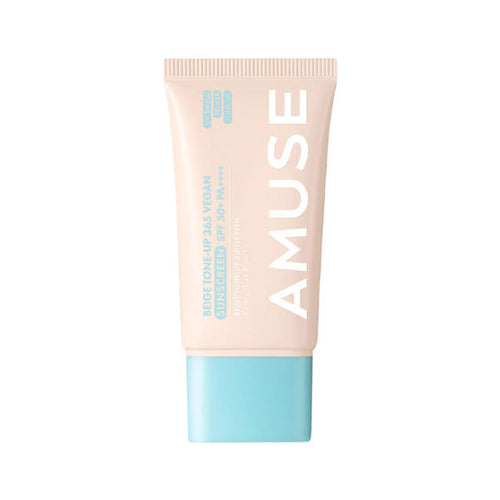 AMUSE AMUSE Beige Tone Up 365 Vegan Sunscreen 40ml - sun protection - front bottle shot