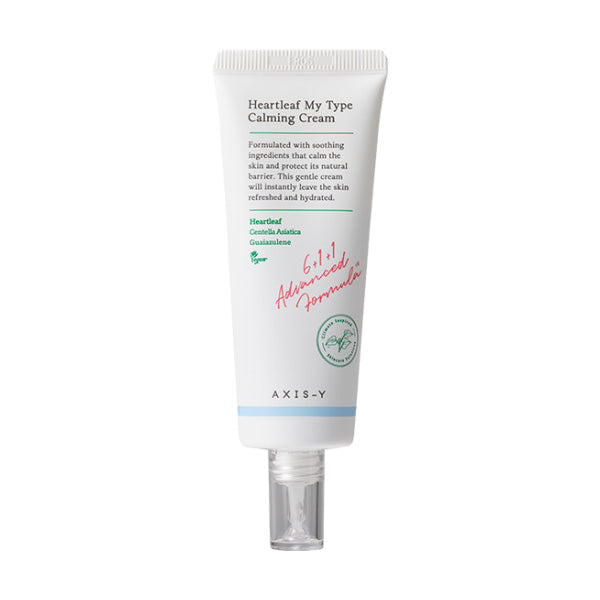 AXIS-Y AXIS-Y Heartleaf My Type Calming Cream 60ml - hydrating - front bottle shot