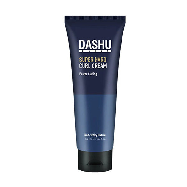 DASHU DASHU Daily Super Hard Curl Cream 150ml - soothing - front bottle shot