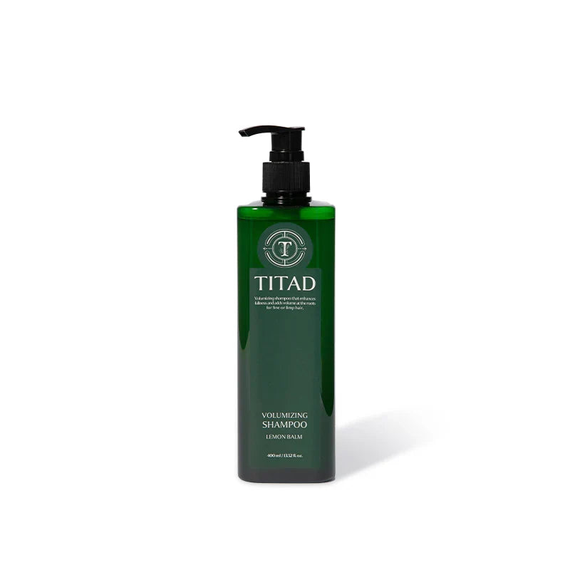 TITAD TITAD Lemon Balm Root Volume Shampoo 400ml - soothing - front bottle shot