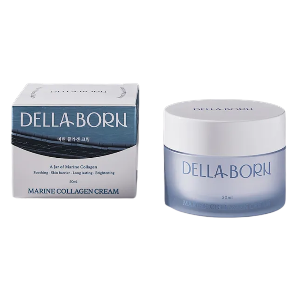 DELLA BORN DELLA BORN Marine Collagen Cream 50ml - hydrating - front bottle shot