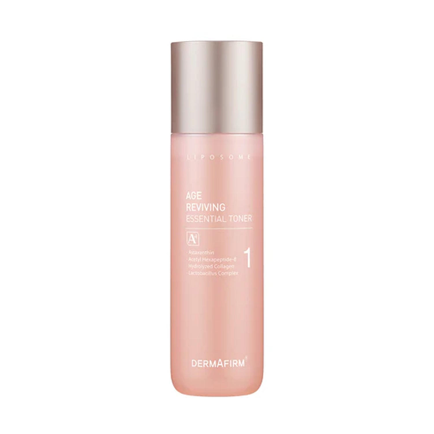DERMAFIRM DERMAFIRM Age Reviving Essential Toner A4 200ml - hydrating - front bottle shot