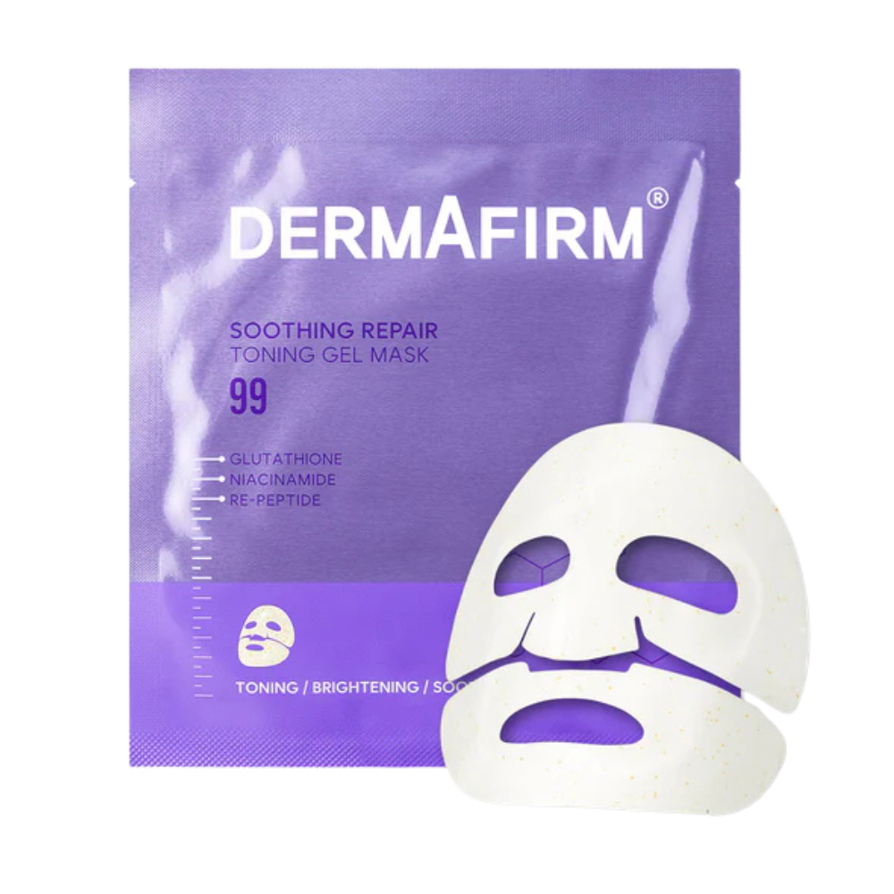 DERMAFIRM DERMAFIRM Soothing Repair Toning Gel Mask R4 (4 Sheet) - soothing - front bottle shot