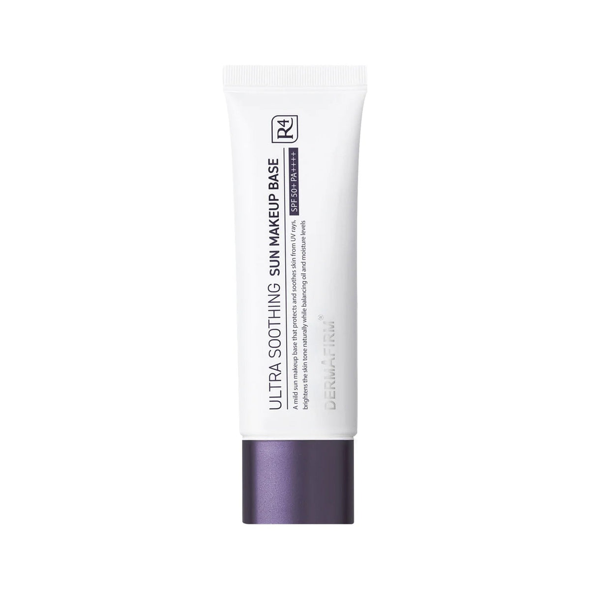 DERMAFIRM DERMAFIRM Ultra Soothing Sun Makeup Base R4 50ml - soothing - front bottle shot