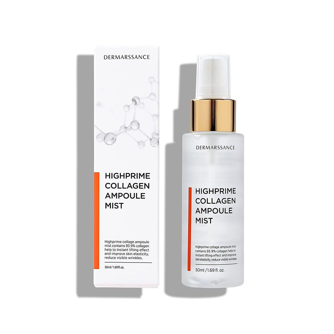 DERMARSSANCE DERMARSSANCE Highprime Collagen Ampoule Mist 55ml - nourishing - front bottle shot