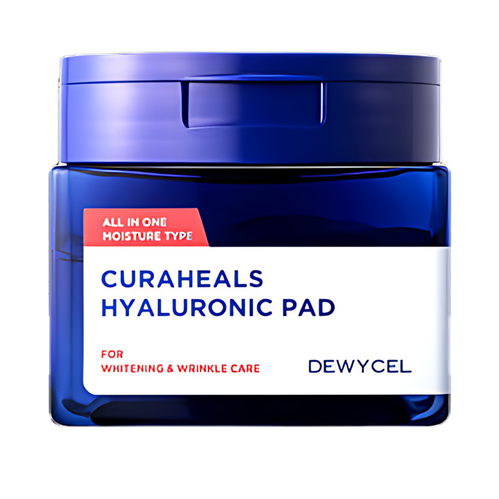 DEWYCEL DEWYCEL All In One Moisture Type Curaheals Hyaluronic 190ml * 70 Pads - hydrating - front bottle shot