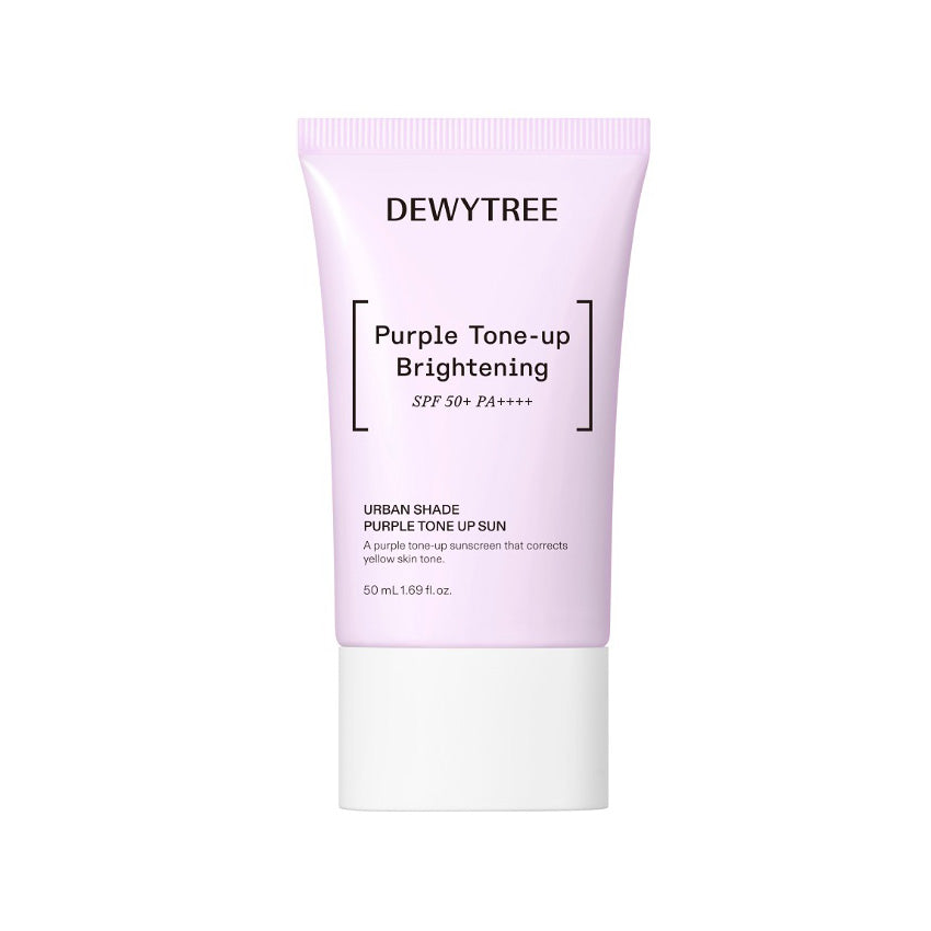 Dewytree DEWYTREE Urban Shade Purple Tone-Up Sun SPF50+ PA++++ 50ml - brightening - front bottle shot