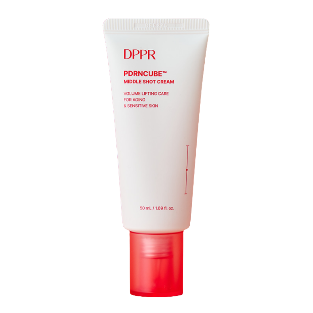 DPPR DPPR PDRN Cube Middle Shot Cream 50ml - hydrating - front bottle shot