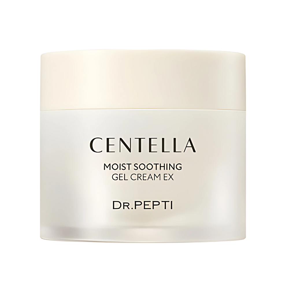 DR.PEPTI DR.PEPTI Centella Moist Soothing Gel Cream EX 70ml - hydrating - front bottle shot