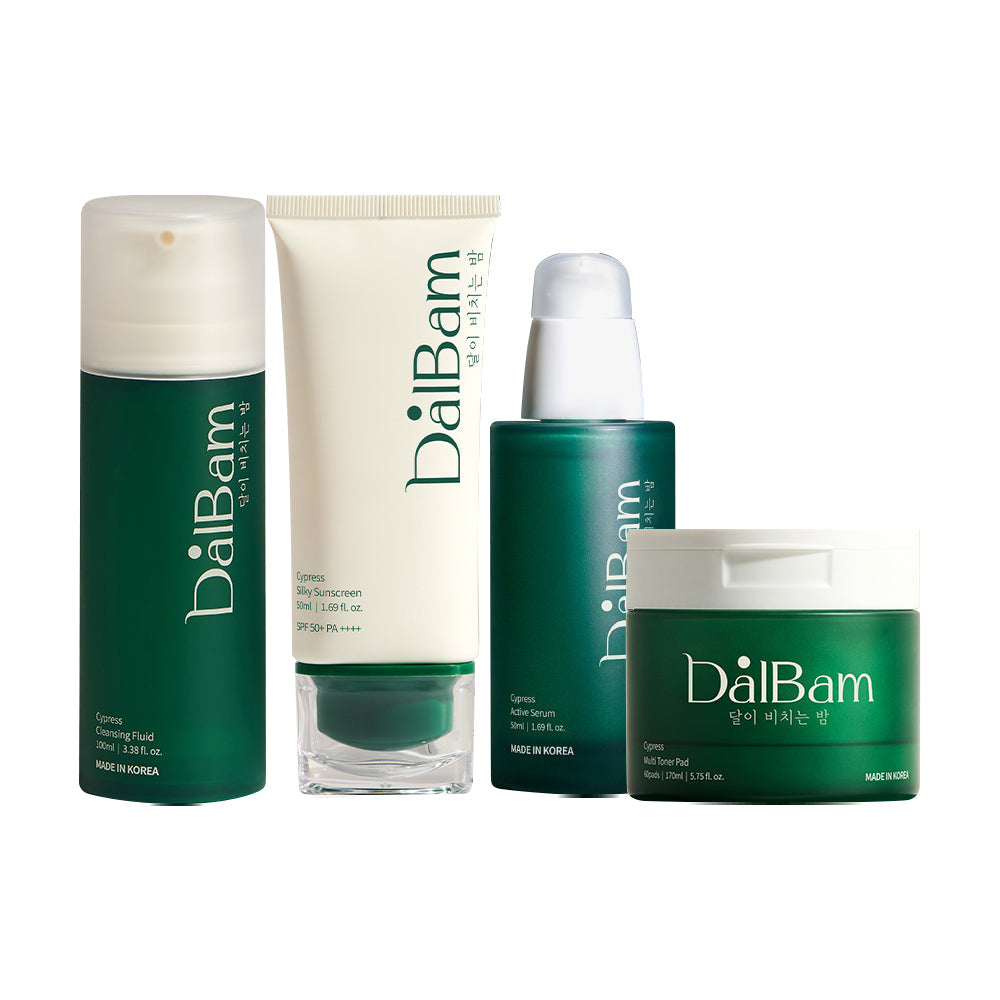 DalBam DalBam Cypress Silky Hinoki Water Skincare Set - soothing - front bottle shot