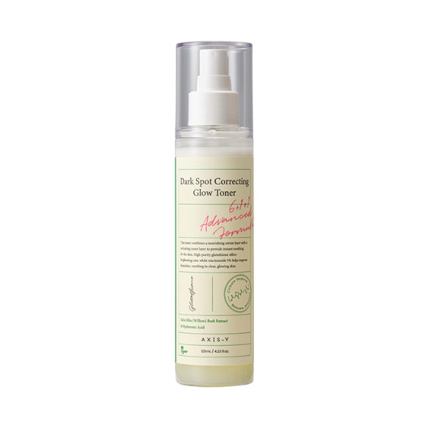 AXIS-Y AXIS-Y Dark Spot Correcting Glow Toner 125ml - hydrating - front bottle shot