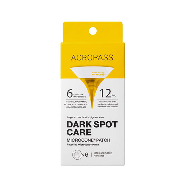 Acropass Acropass Dark Spot Care Microcone Patch 6 patches - hydrating - front bottle shot