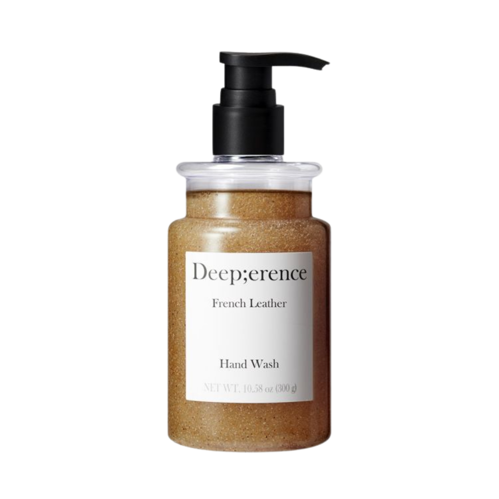 Deep;erence Deep;erence Perfume Scub French Leather Hand Wash 300g - hydrating - front bottle shot