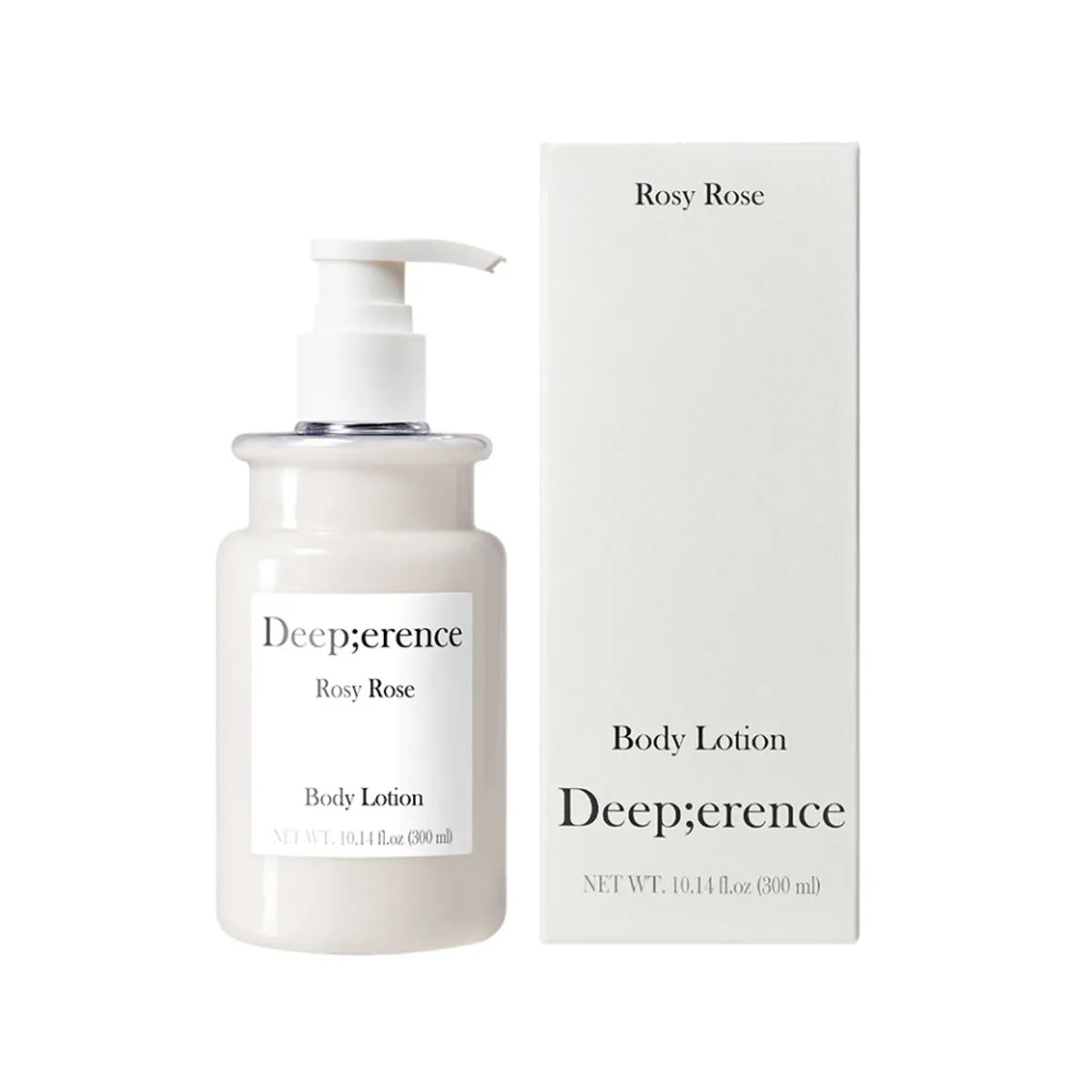 Deep;erence Deep;erence Perfumed Body Lotion Rosy Rose 300ml - hydrating - front bottle shot