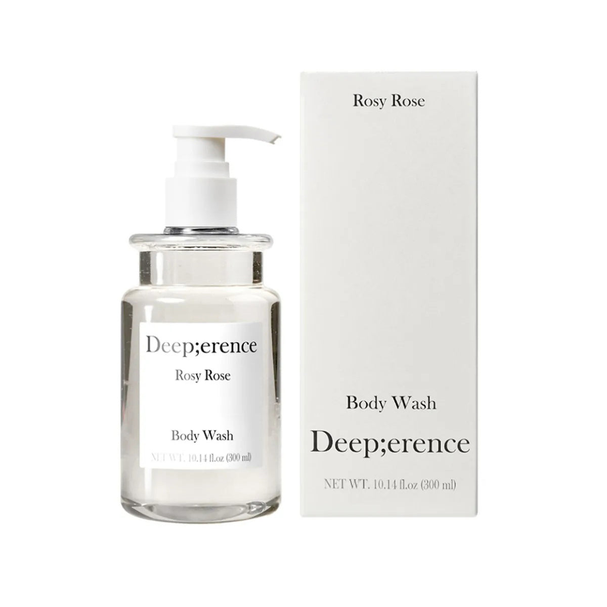 Deep;erence Deep;erence Perfumed Body Wash Rosy Rose 300ml - hydrating - front bottle shot