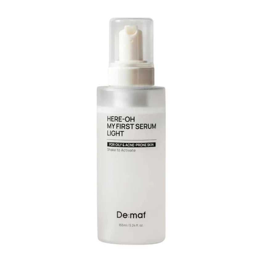 De:maf De:maf Here-Oh My First Serum Light 155ml - hydrating - front bottle shot