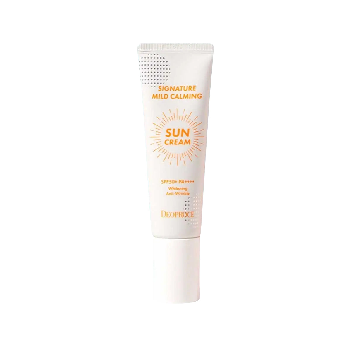 Deoproce Deoproce Signature Mild Calming Sun Cream 50g - soothing - front bottle shot