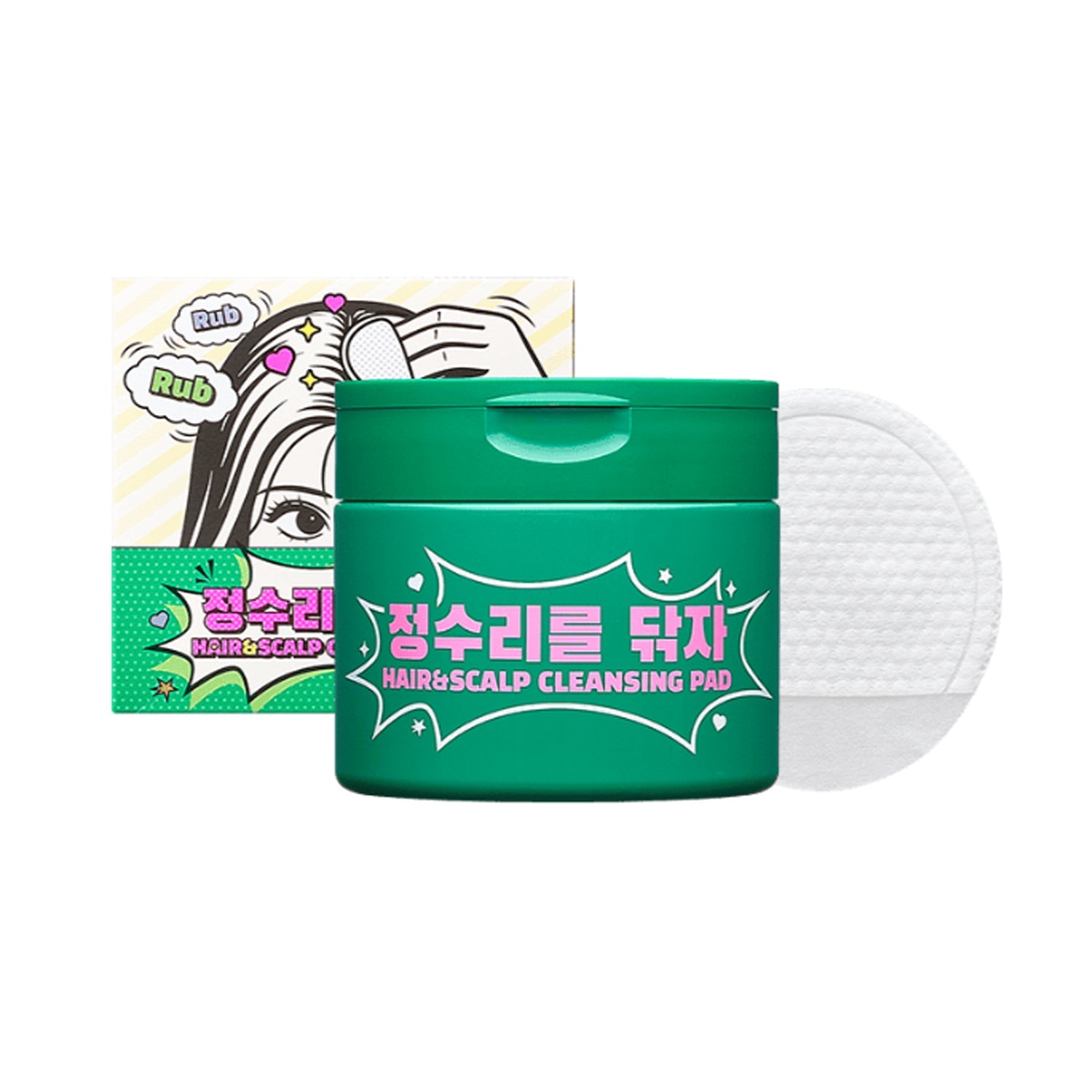 Dongkook Dongkook Madeca Hair & Scalp Cleansing Pad 180ml - soothing - front bottle shot