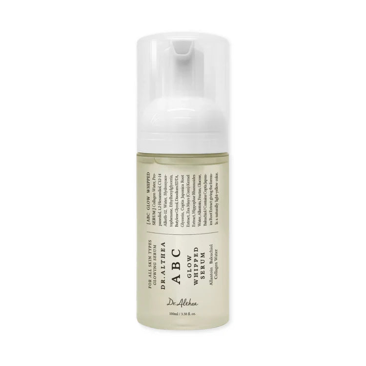 Dr.Althea Dr.Althea ABC Glow Whipped Serum 100ml - hydrating - front bottle shot