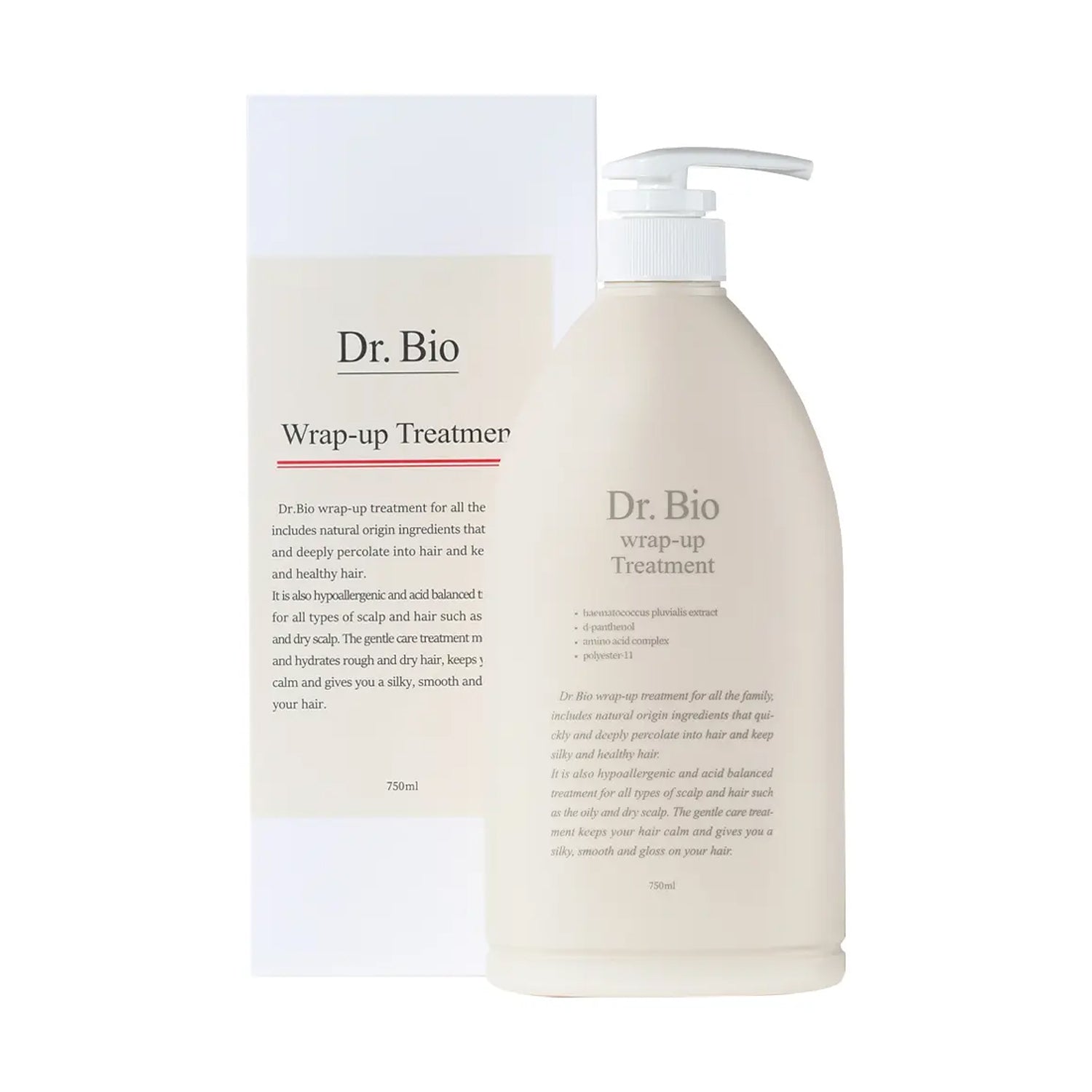 Dr. Bio Dr. Bio Wrap-Up Treatment 750ml - soothing - front bottle shot