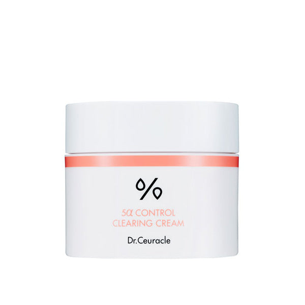 Dr.Ceuracle Dr.Ceuracle 5α Control Clearing Cream 50ml - hydrating - front bottle shot
