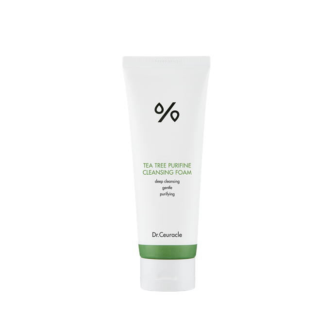 Dr.Ceuracle Dr.Ceuracle Tea Tree Purifine Cleansing Foam 150ml - soothing - front bottle shot