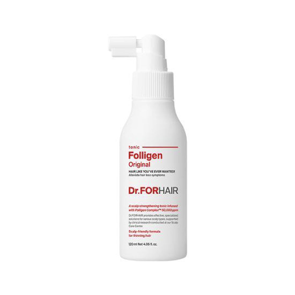 Dr.FORHAIR DR.FORHAIR Folligen Thickening Scalp Tonic 120ml - anti-aging - front bottle shot