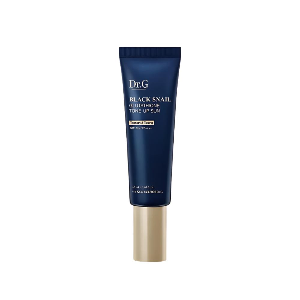 Dr.G Dr.G Black Snail Glutathione Tone Up Sun SPF50+ PA++++ 50ml - hydrating - front bottle shot