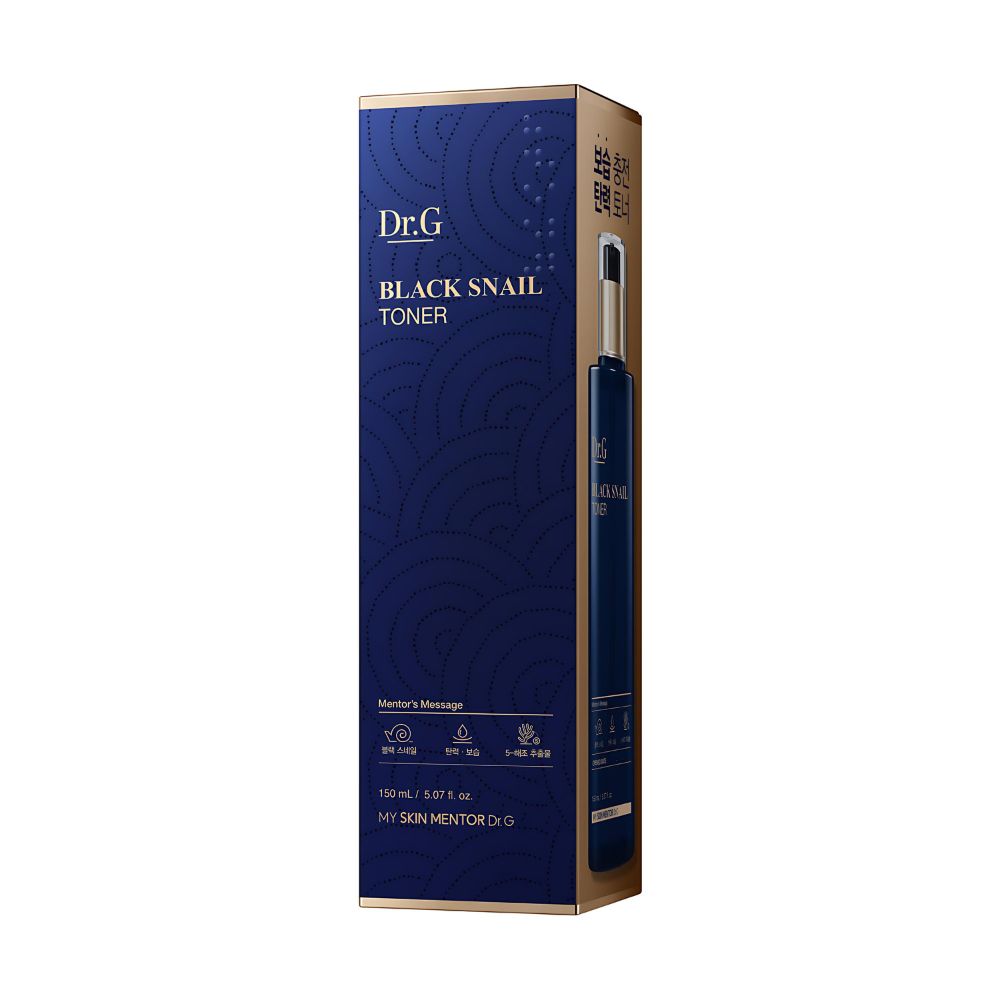 Dr.G Dr.G Black Snail Toner 150ml - hydrating - front bottle shot